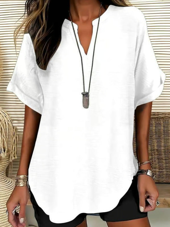 V-neck top - Lightweight, elegant, and versatile | Lindgren Studio