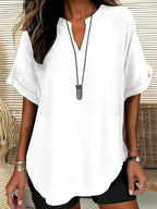 V-neck top - Lightweight, elegant, and versatile | Lindgren Studio